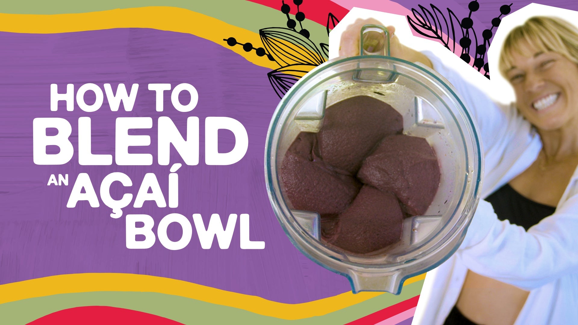 Carregar vídeo: How to make an acai bowl