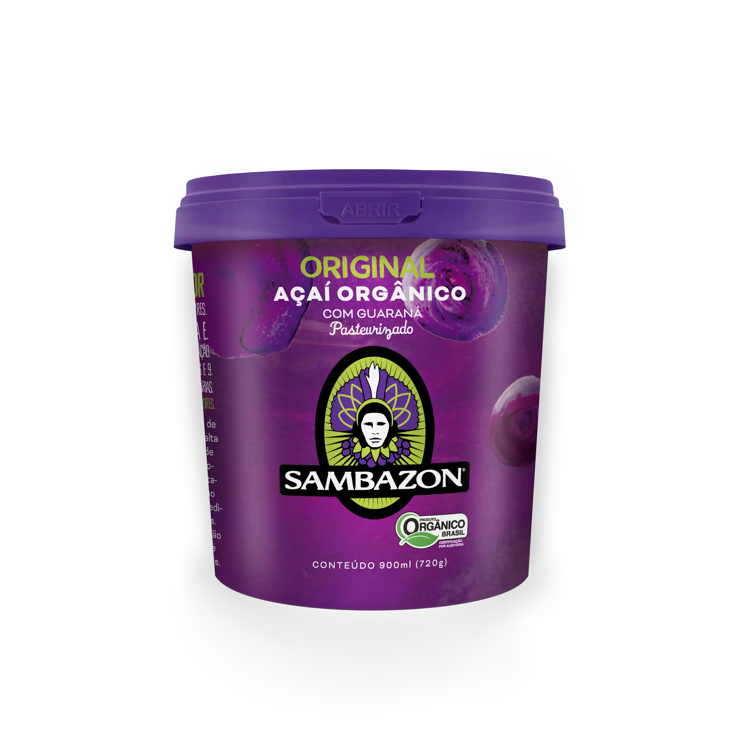 Best Original Açaí - Dairy-Free, Orgânico, Frozen Scoopable Acai