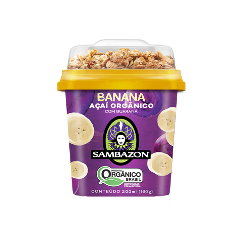 Açaí com Banana Orgânico